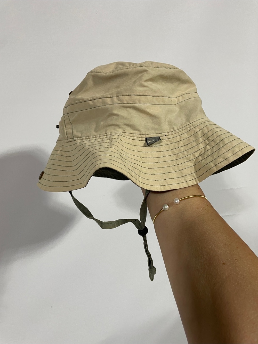 REI Olive Green and Black Bucket Hat